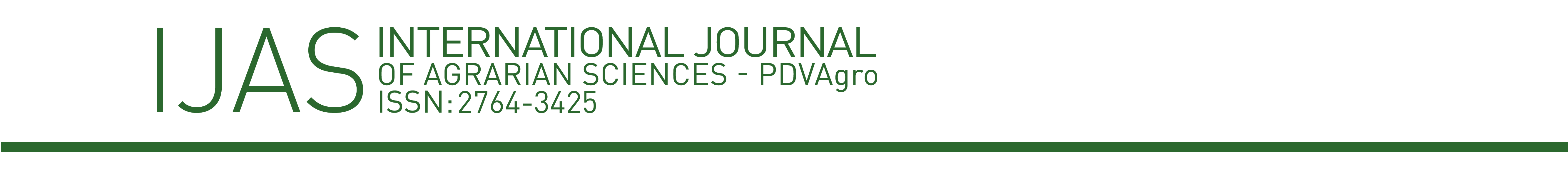 International Journal of Agrarian Sciences - PDAVGRO